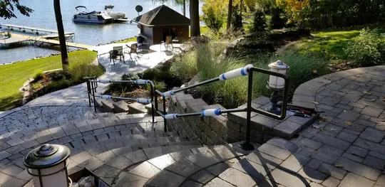 Residential stair railing