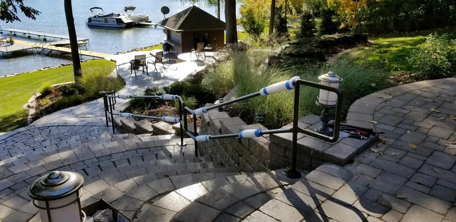 Residential stair railing