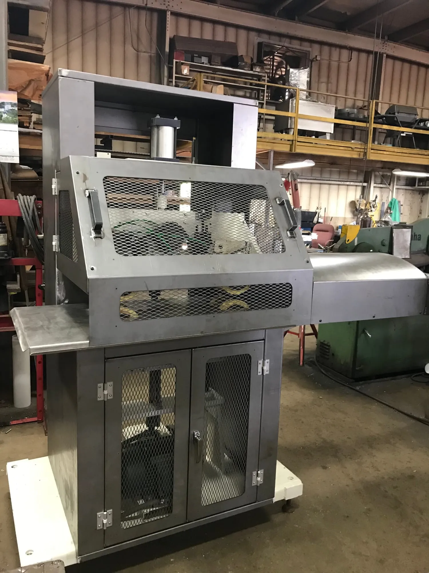 Stainless equipment enclosure